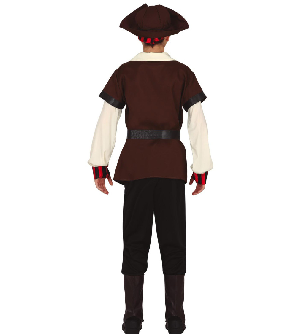 Pánský kostým vládce pirátů