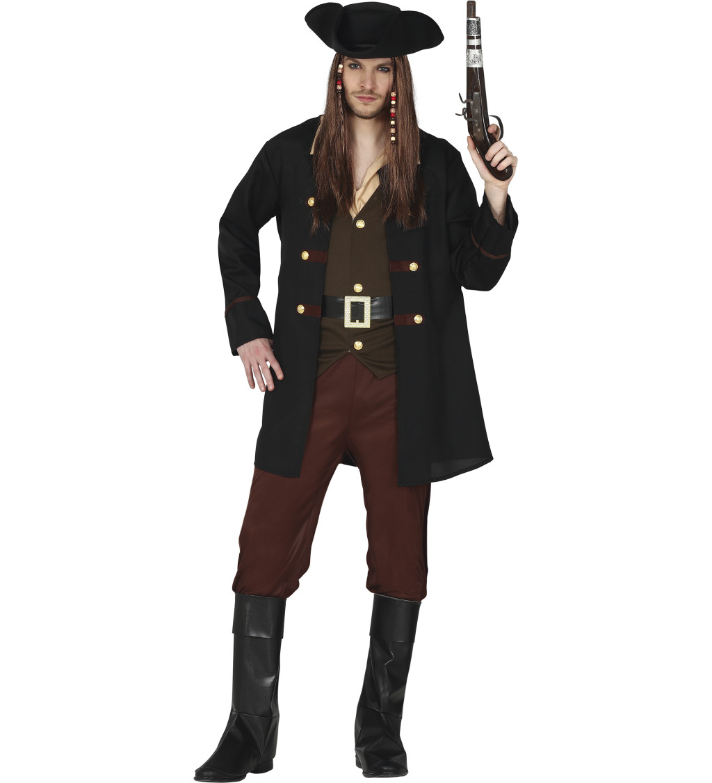 Pánský kostým pirátského hrdiny