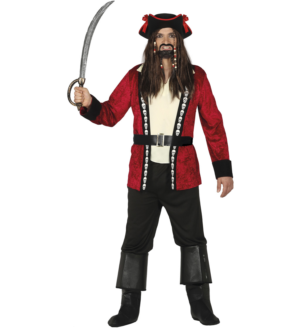 Pánský kostým odvážného pirátského bojovníka