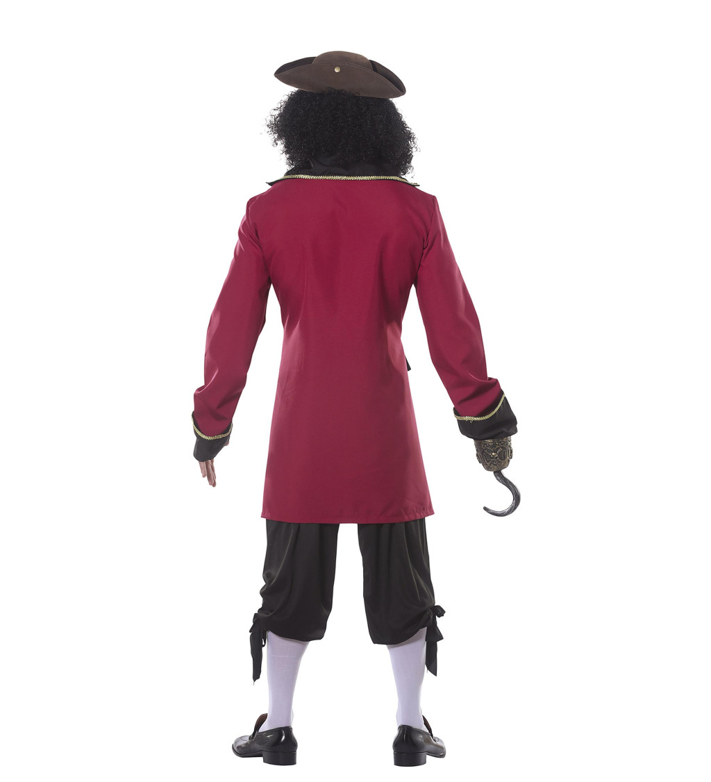 Pánský kostým pirátského kapitána