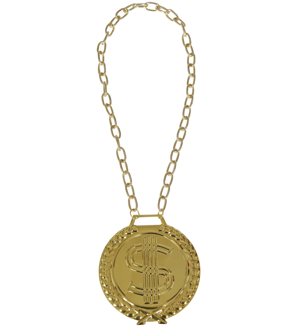 Zlatý náhrdelník – dolar