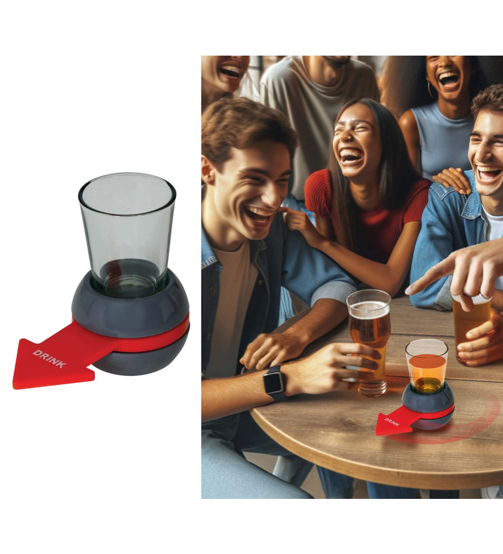 Hra s panáky a otáčecí šipkou