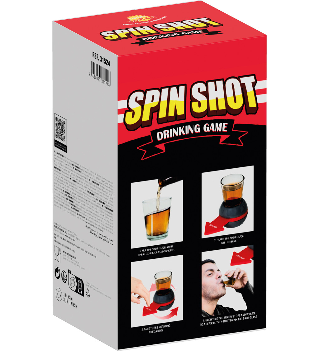 Hra s panáky a otáčecí šipkou