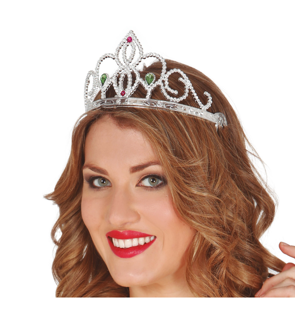 Princeznovská korunka – stříbrná