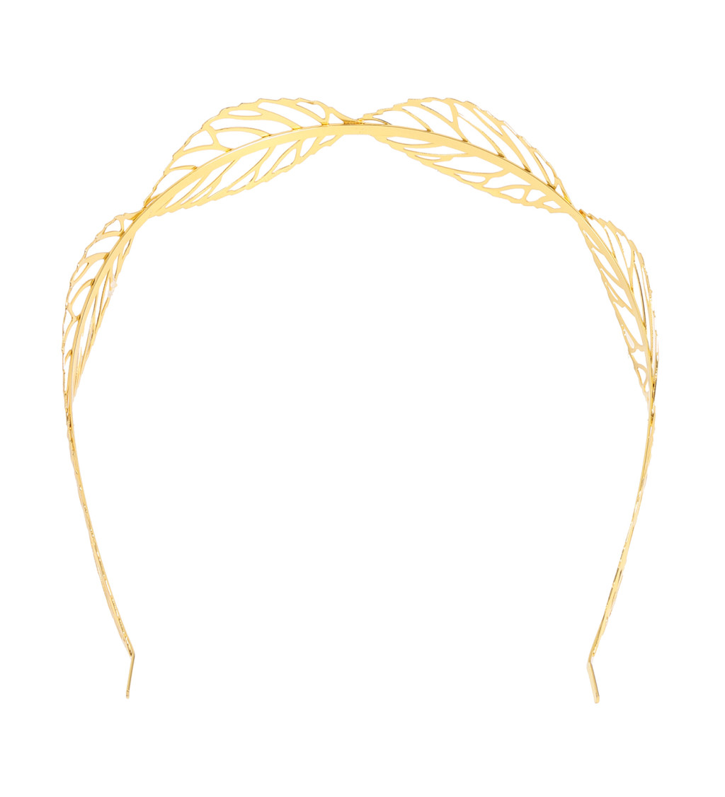 Čelenka bohyně – zlaté listy