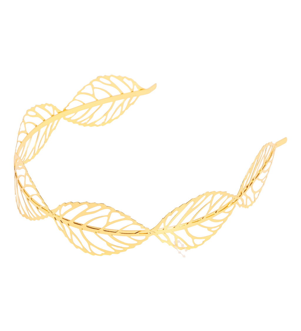 Čelenka bohyně – zlaté listy