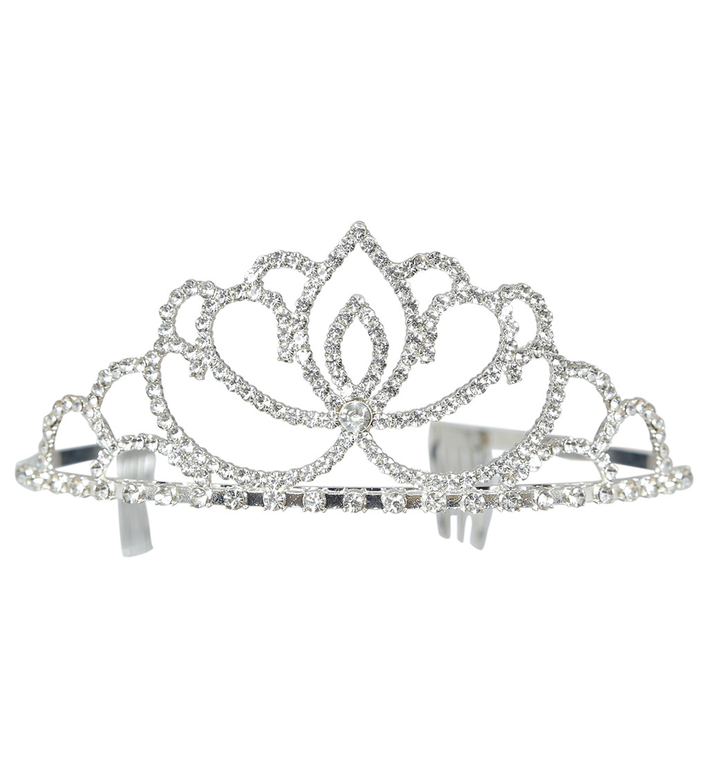 Korunka princezny – stříbrná