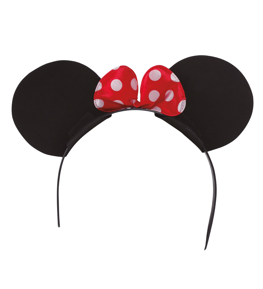 Čelenka – myška, černá