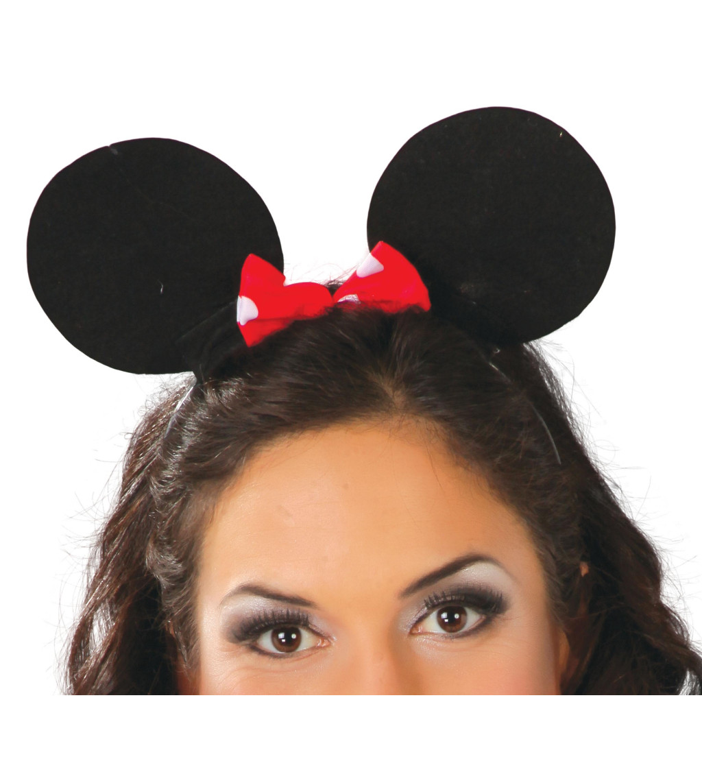 Čelenka – myška, černá