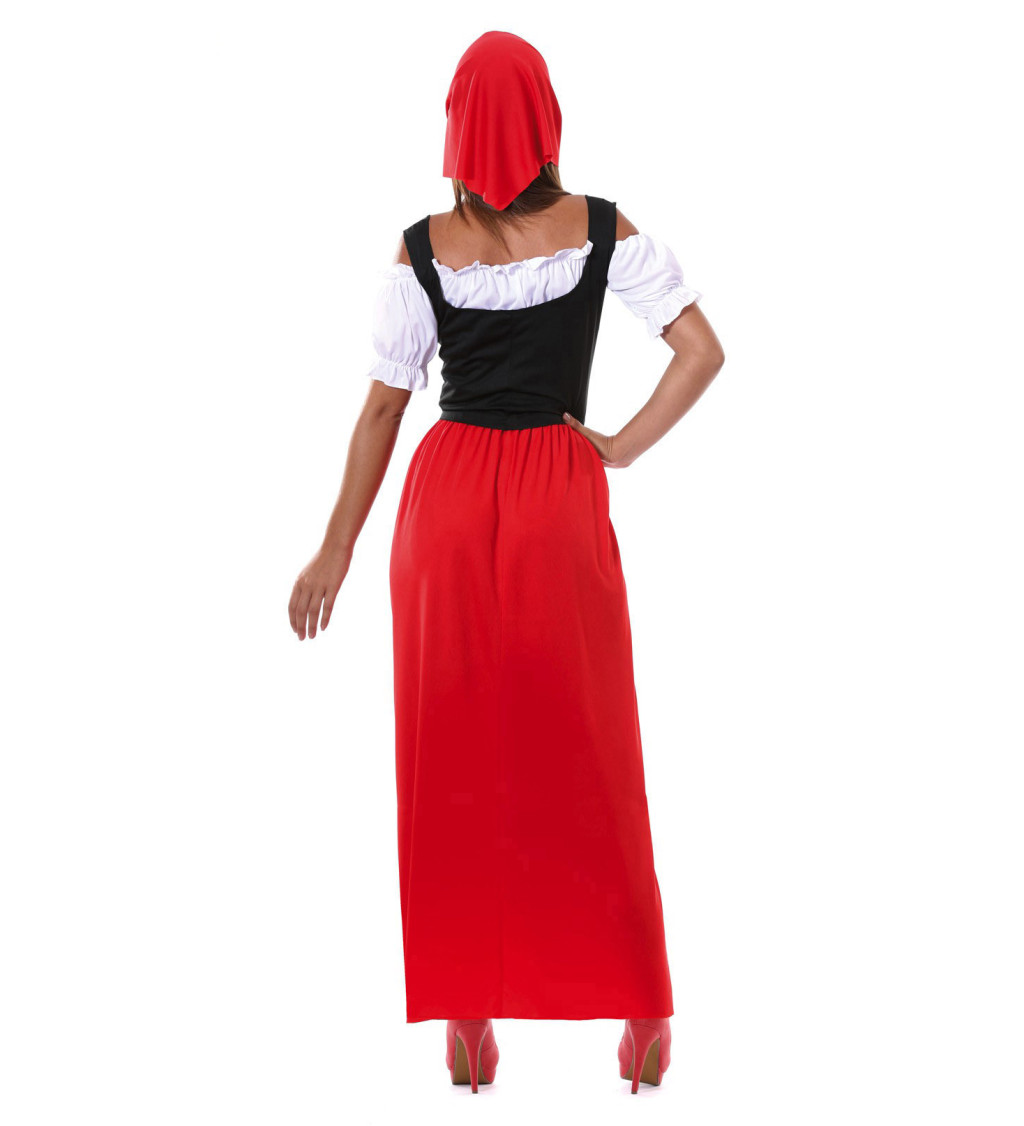 Dámský kostým retro hostinské