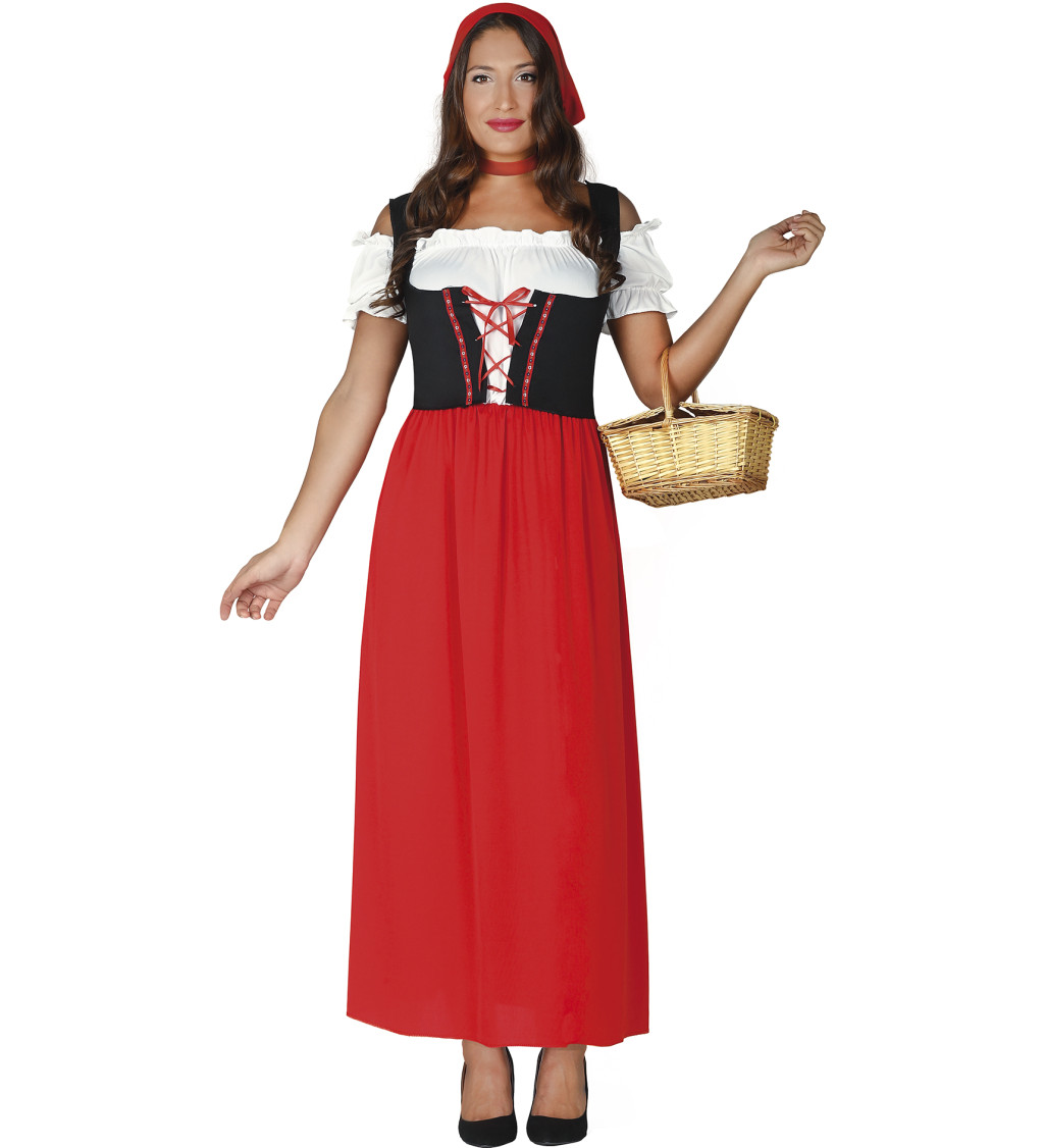 Dámský kostým retro hostinské