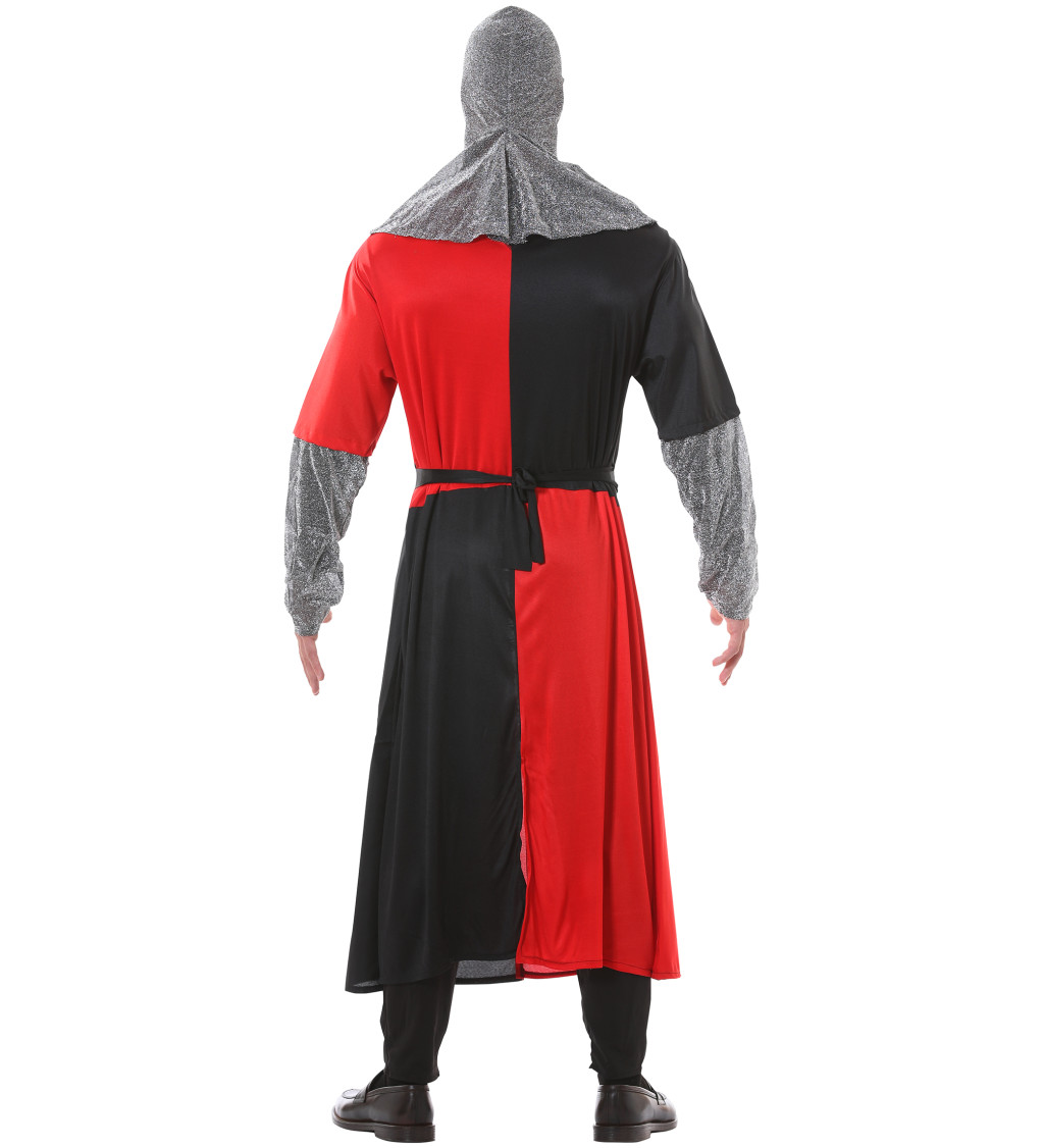 Pánský kostým odvážného středověkého rytíře