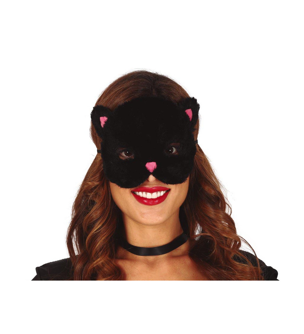 Kočičí maska pro dospělé