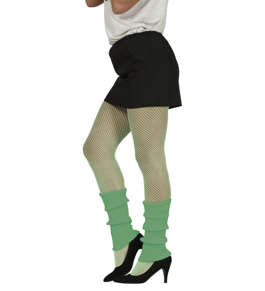 Retro návleky – zelené