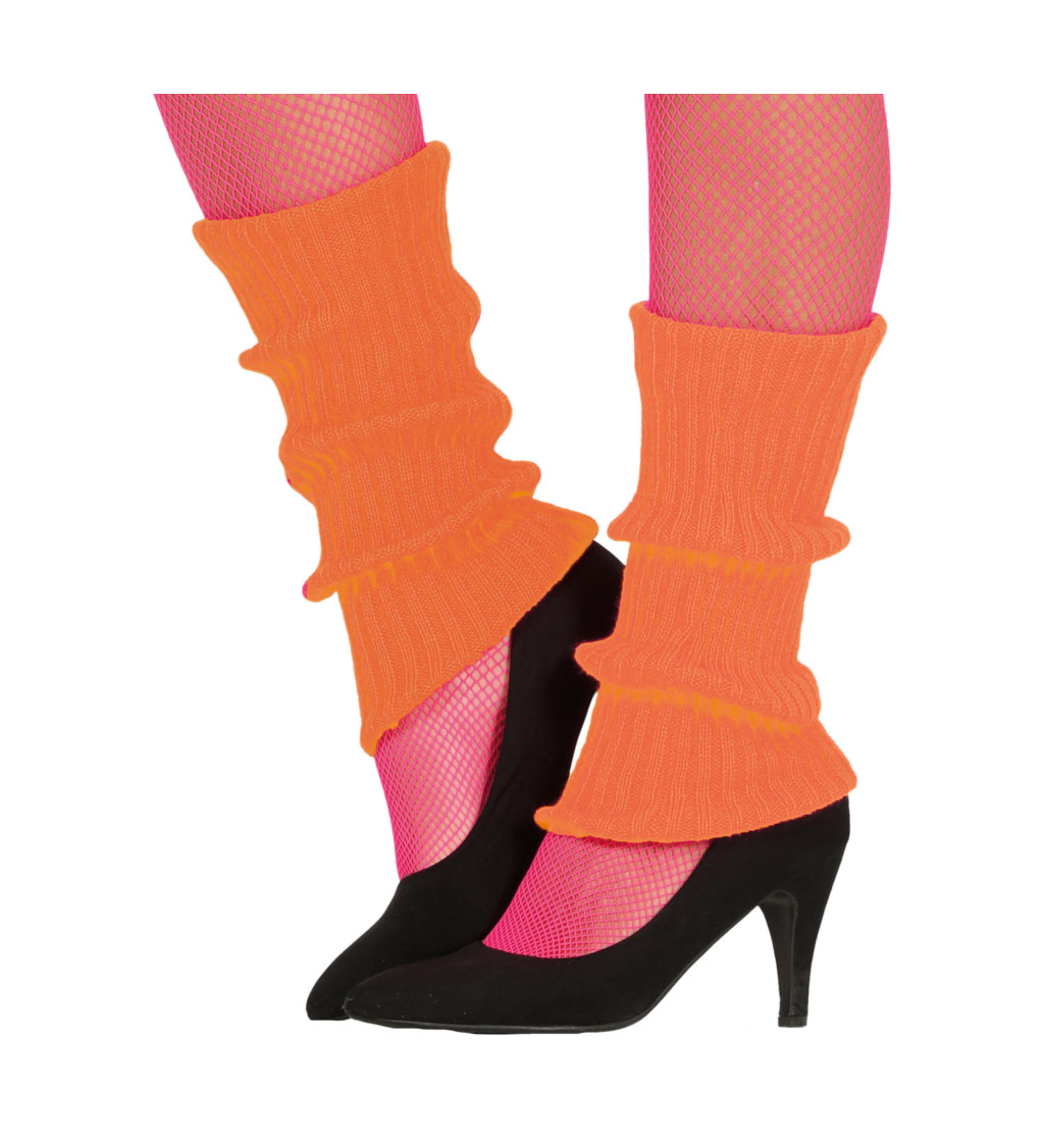 Retro návleky – oranžové