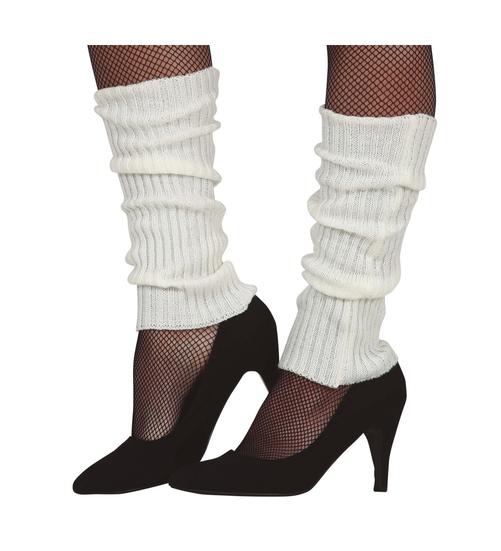 Retro návleky – bílé