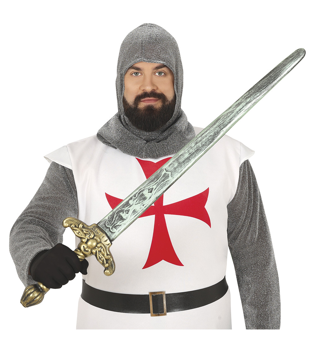 Meč středověkého rytíře