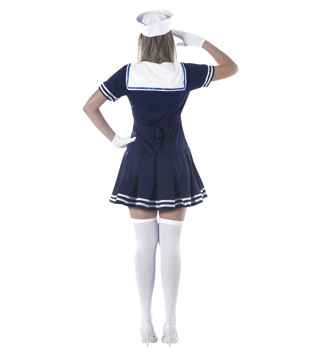 Dámský kostým elegantní námořnice