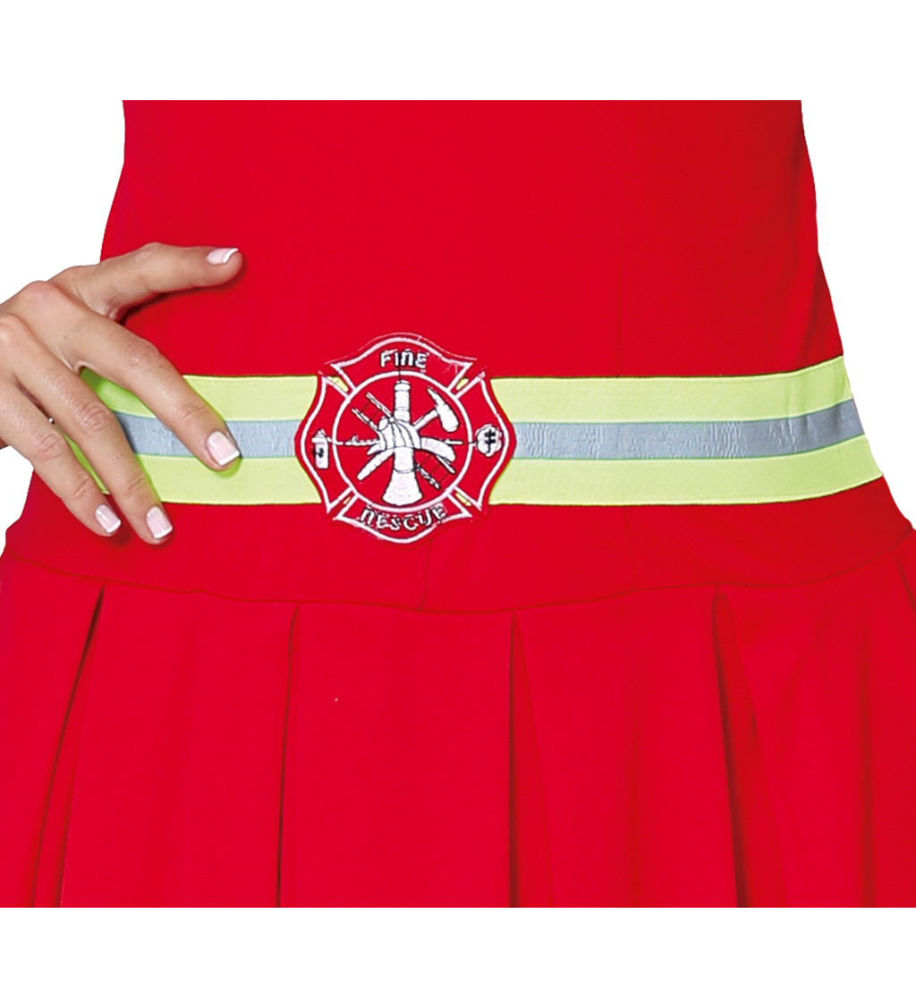 Dámský kostým odvážné hasičky