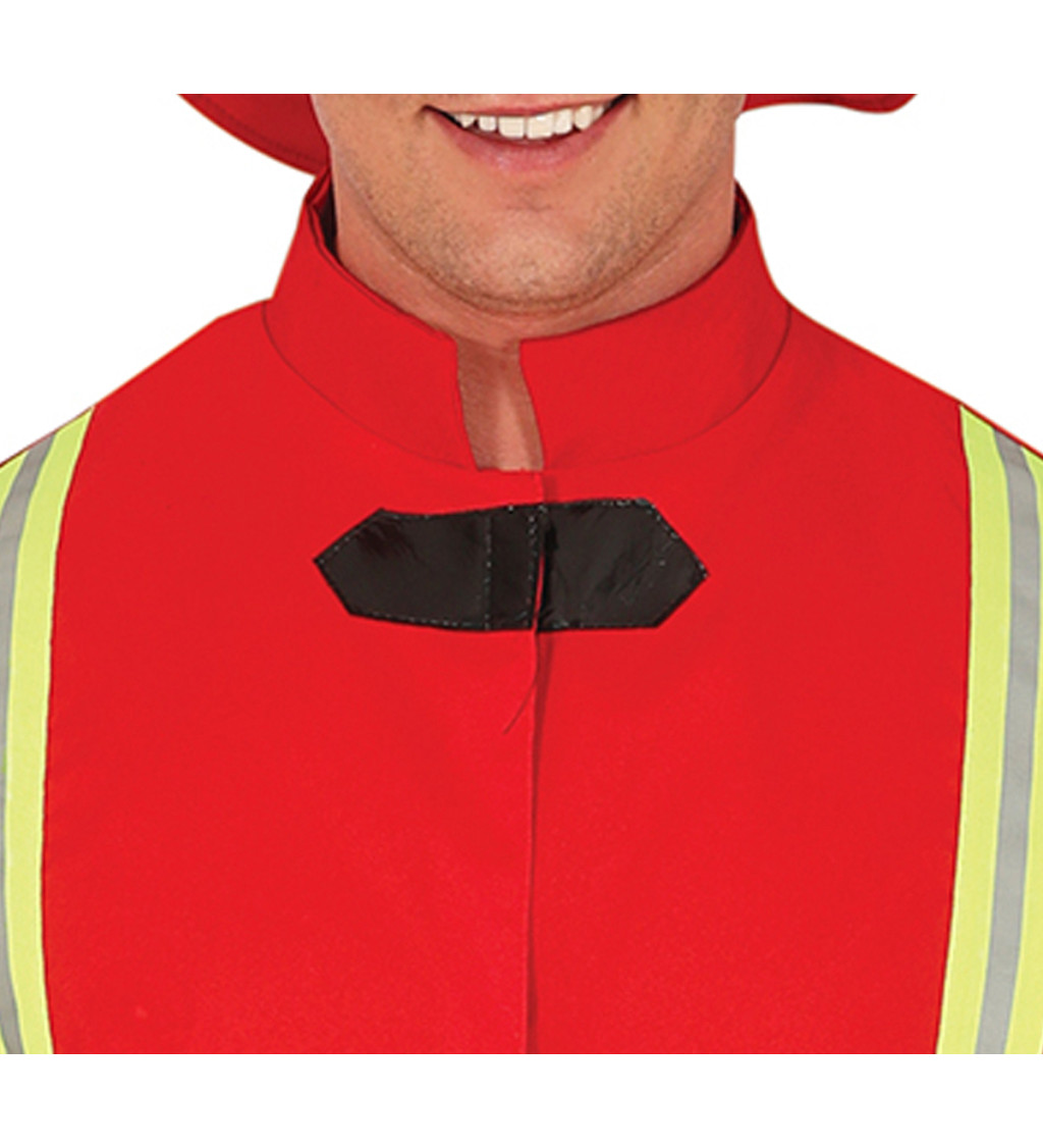 Pánský kostým hrdinného hasiče