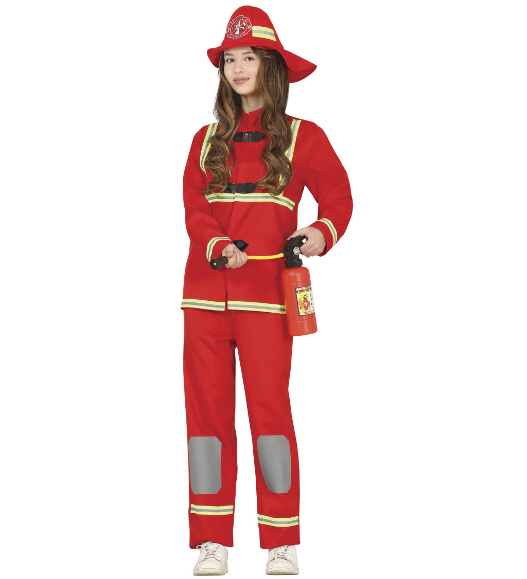 Dětský kostým malého hrdinného hasiče