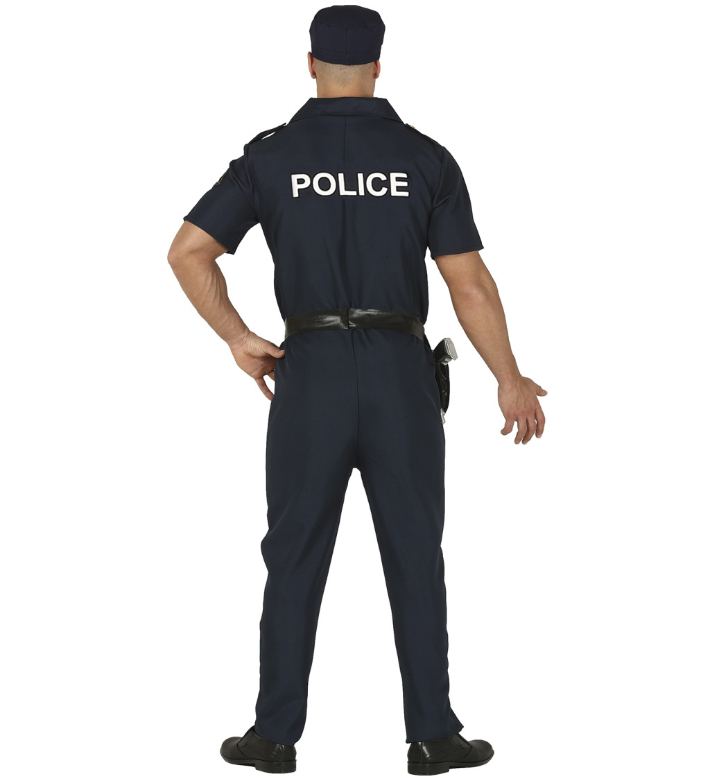 Pánský kostým autoritativního policisty