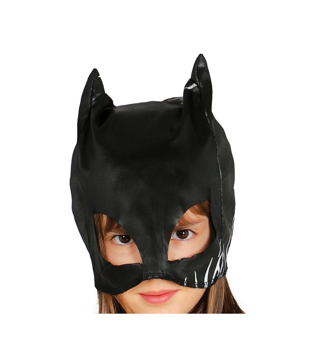 Dětský kostým Tajemná černá kočička