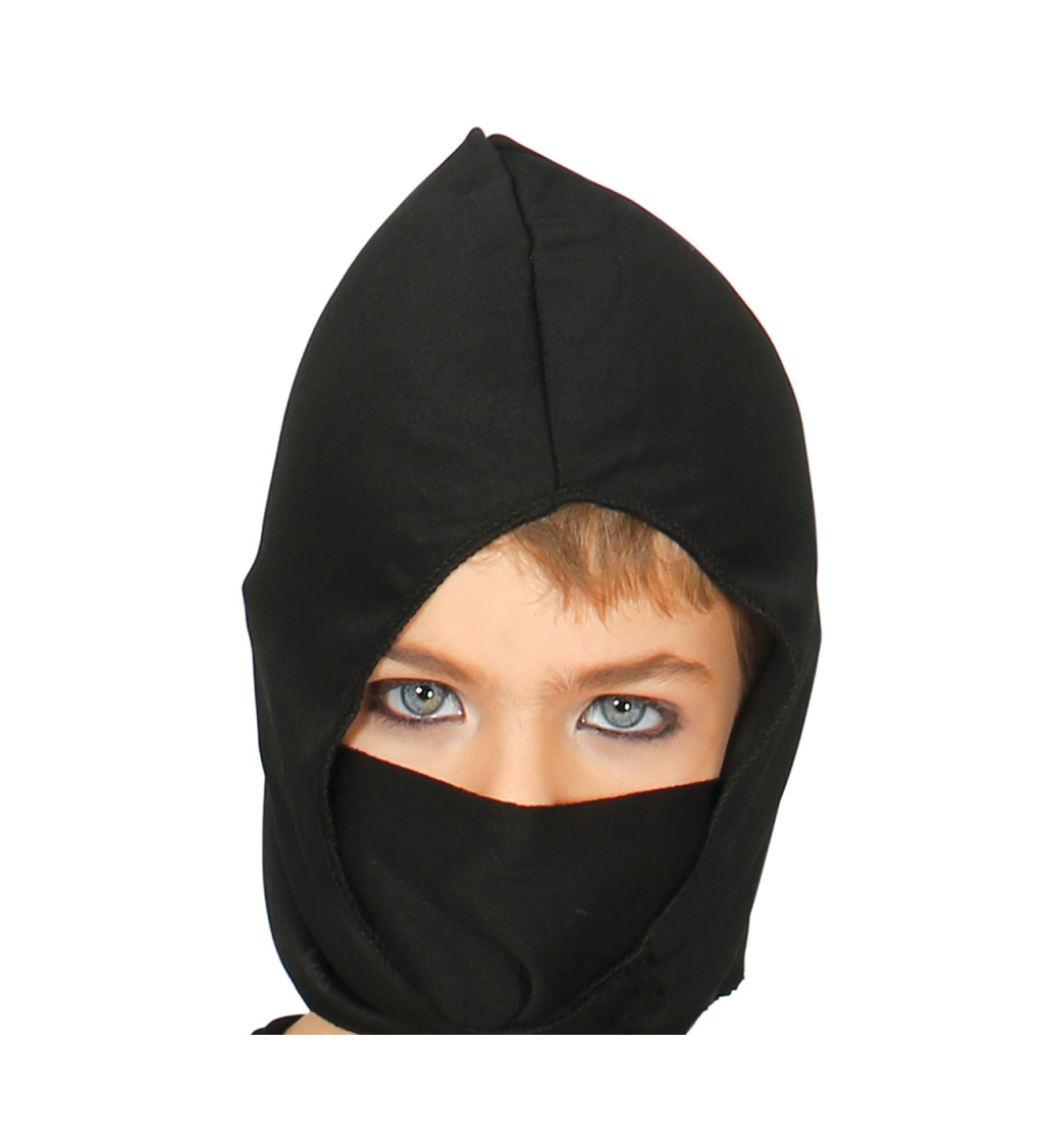 Dětský kostým Ninja: Overal, maska a doplňky