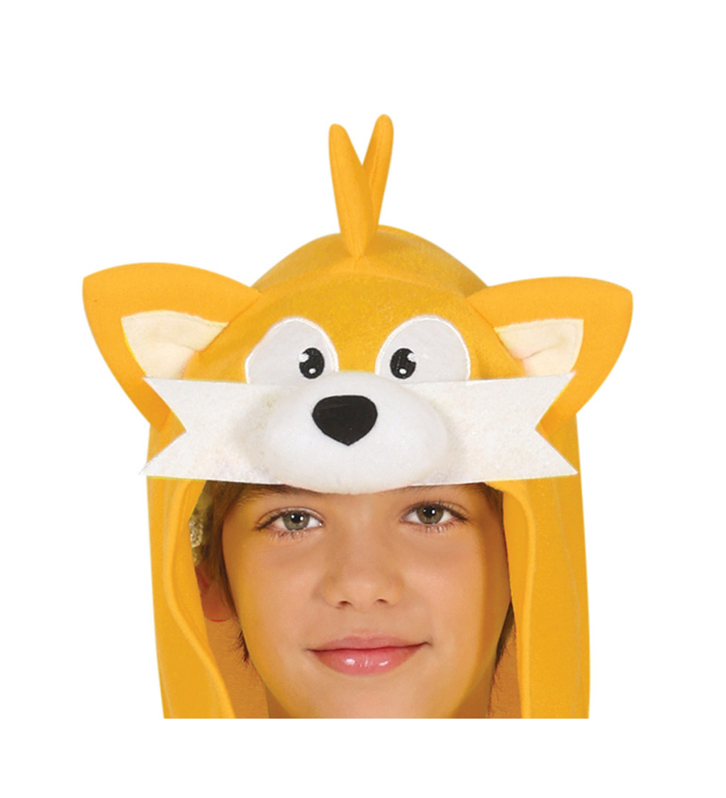 Dětský kostým Liška: Overal s kapucí