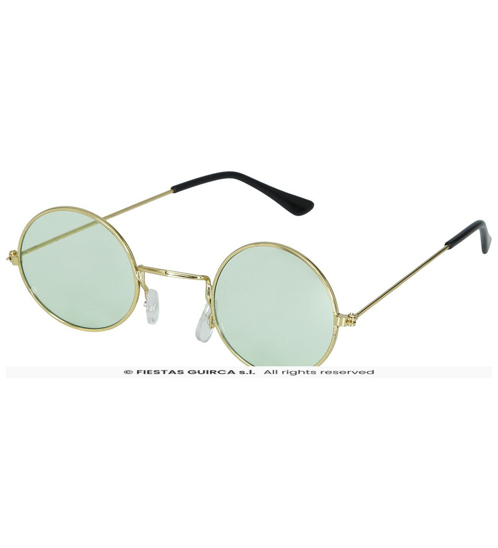 Hippie brýle – zelené