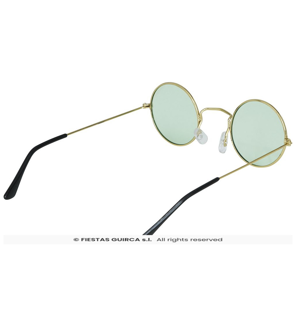 Hippie brýle – zelené