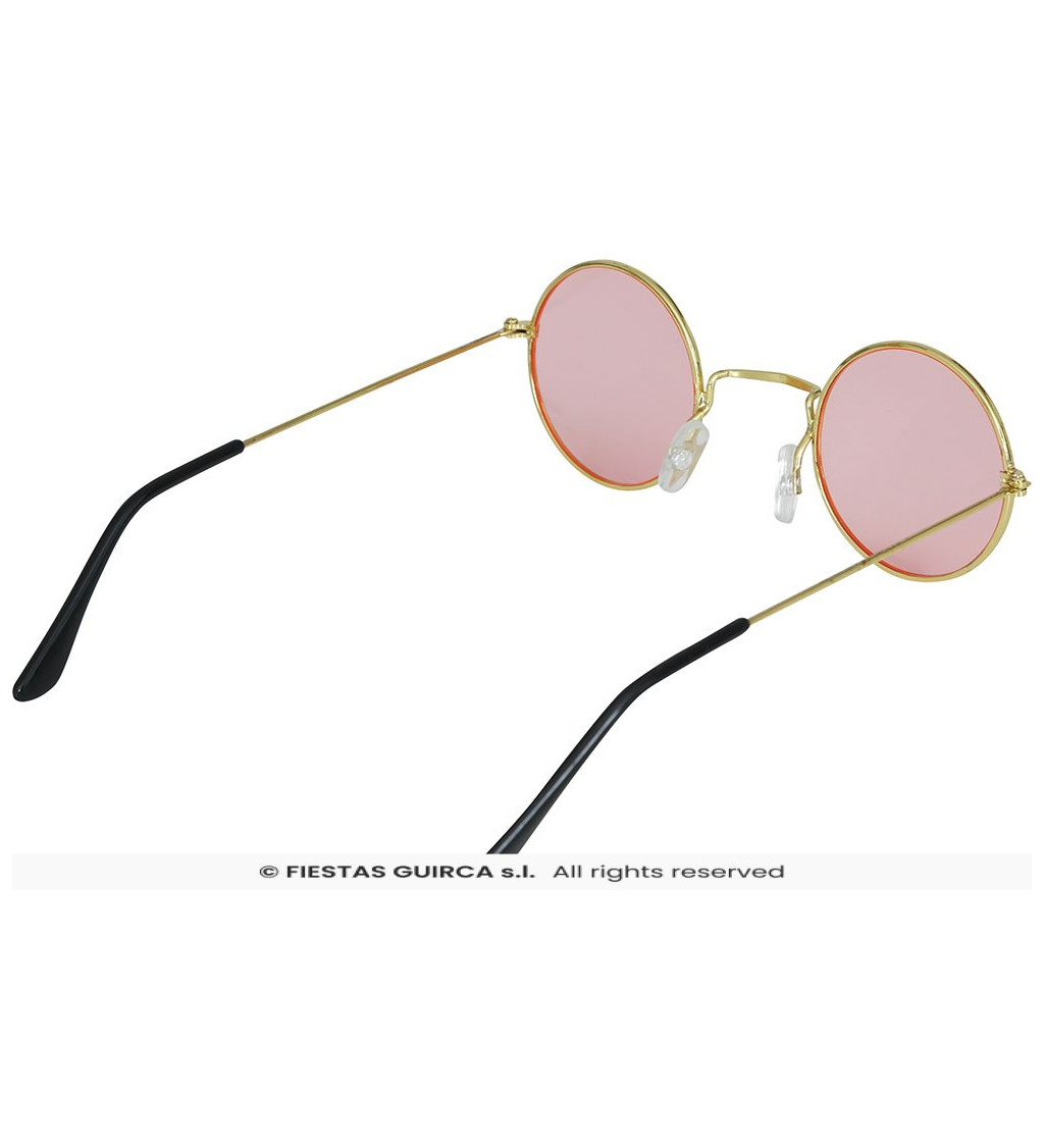 Hippie brýle – růžové