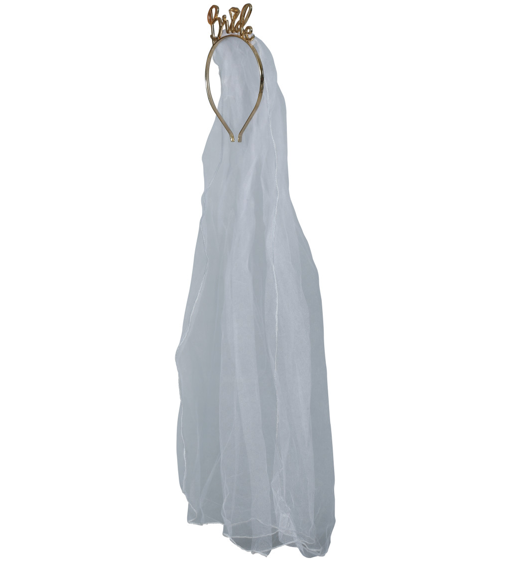 Bride – čelenka se závojem