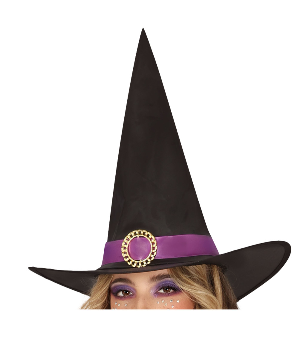 Kostým pro čarodějky – Elegantní s fialovou