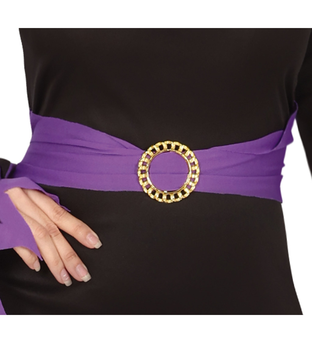 Kostým pro čarodějky – Elegantní s fialovou