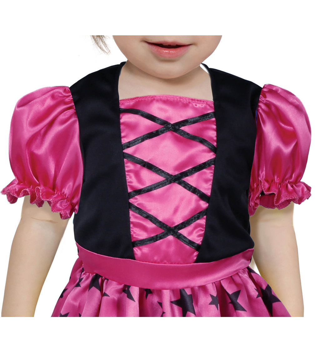 Kostým pro čarodějky – Dětský s hvězdami