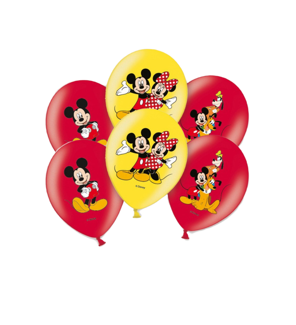 Latexové balónky Mickey mouse