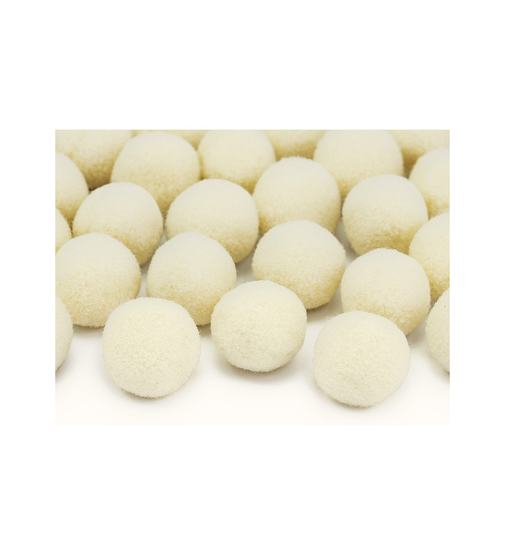 Pompom dekorace mix barev