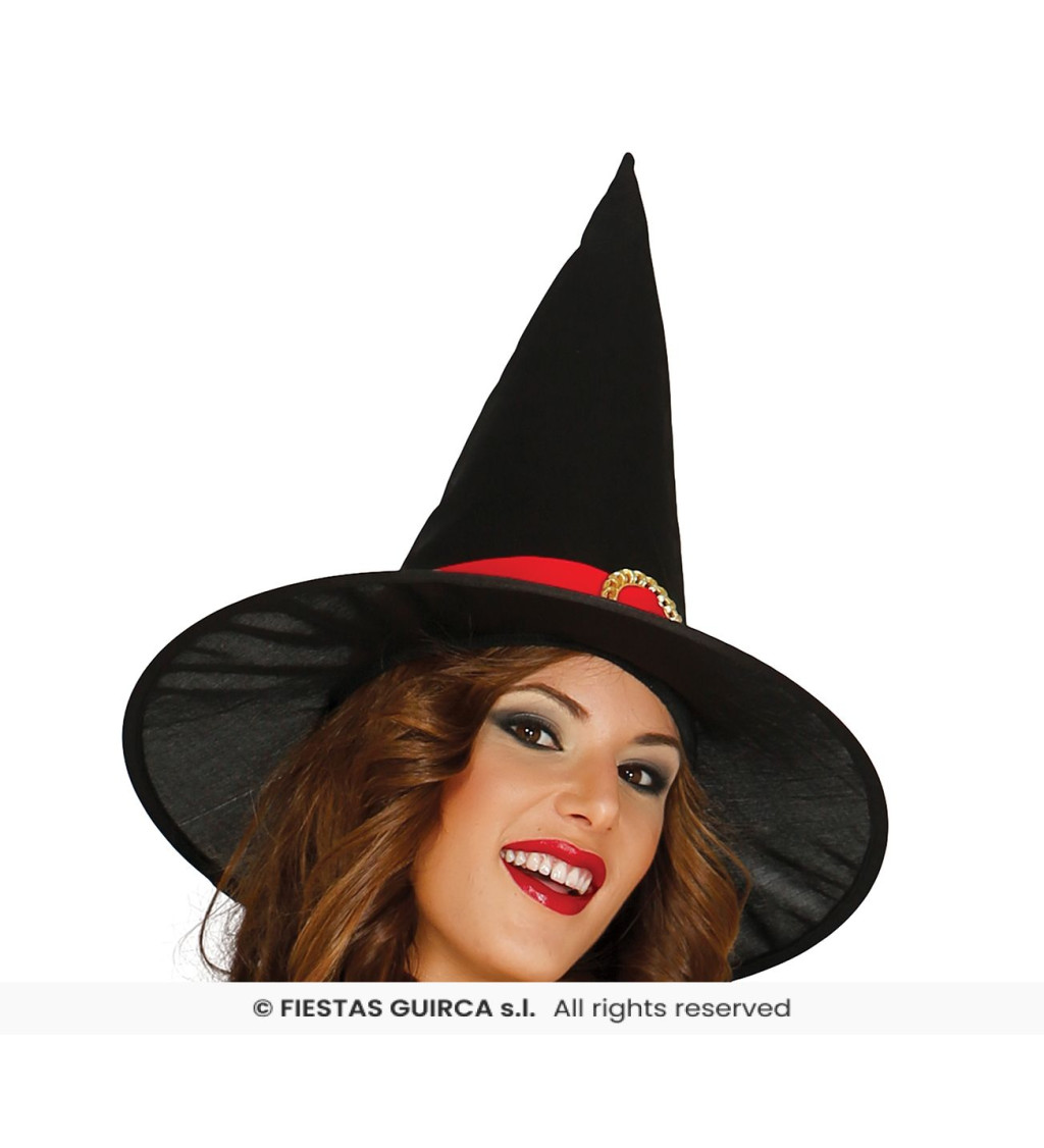 Červený čarodějnický kostým pro ženy