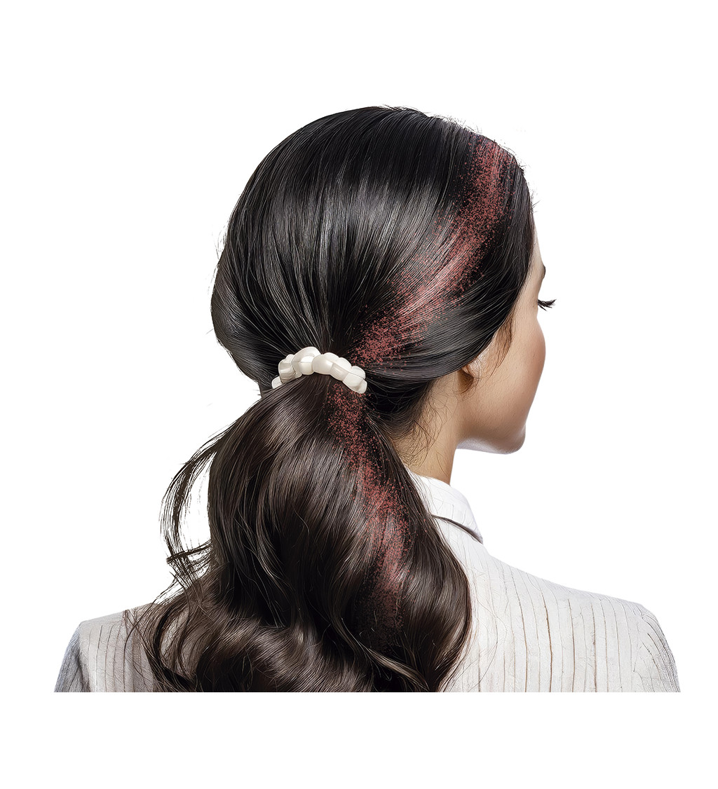 Třpytivý sprej – červený