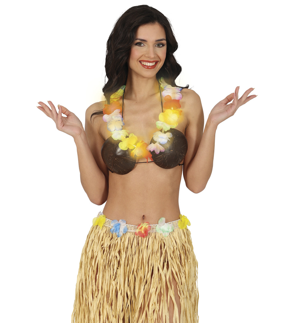 Světle barevné se světýlky