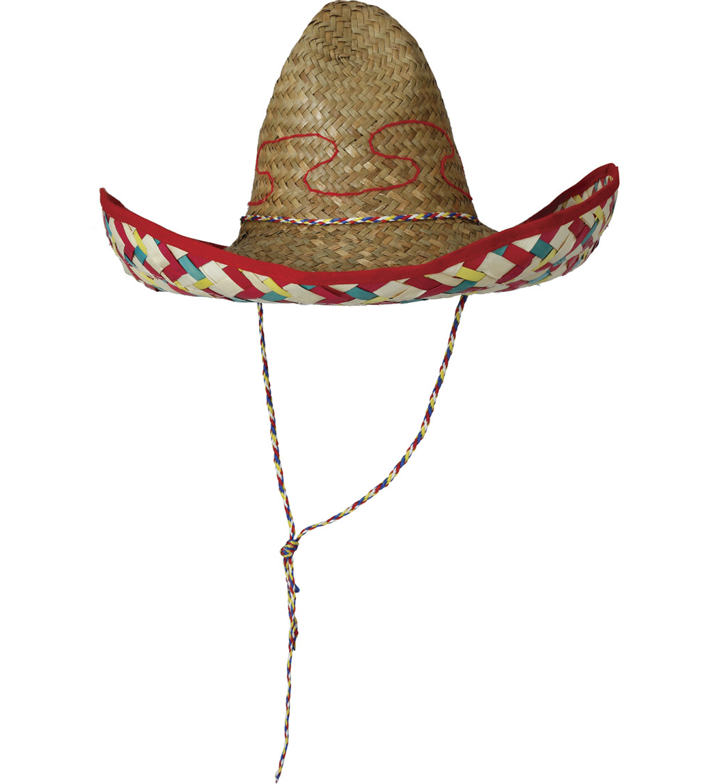 Slaměný klobouk ve stylu Sombrero