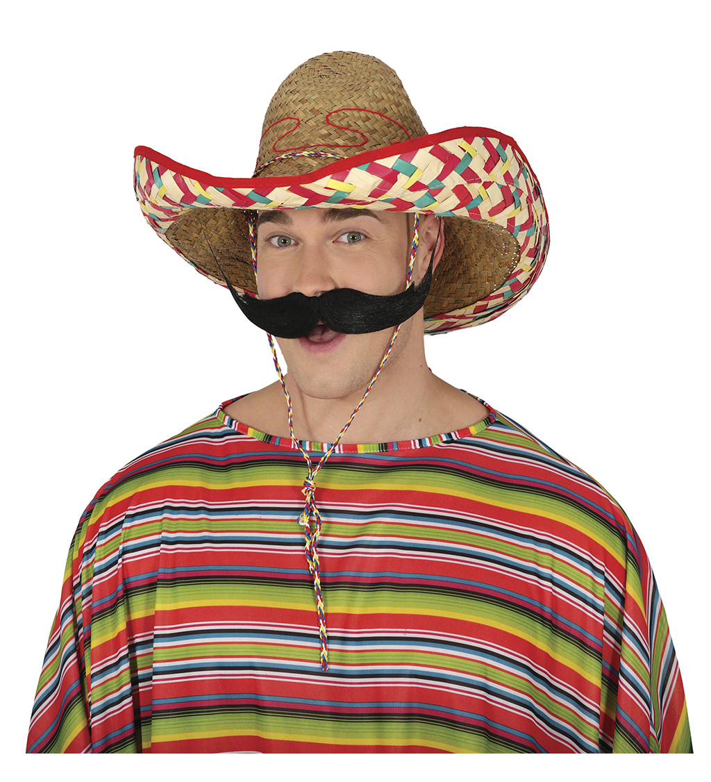 Slaměný klobouk ve stylu Sombrero