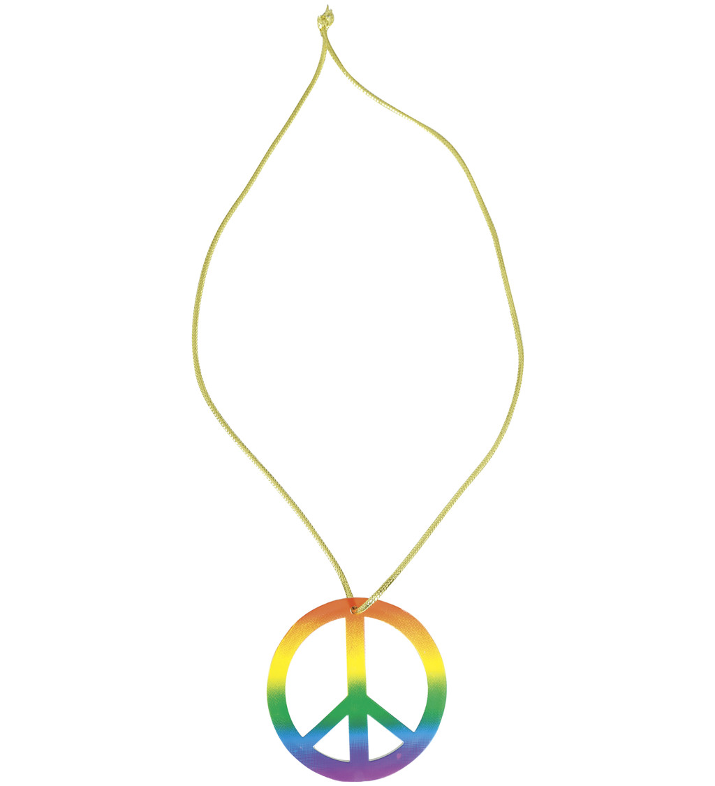 Ikonický hippie náhrdelník