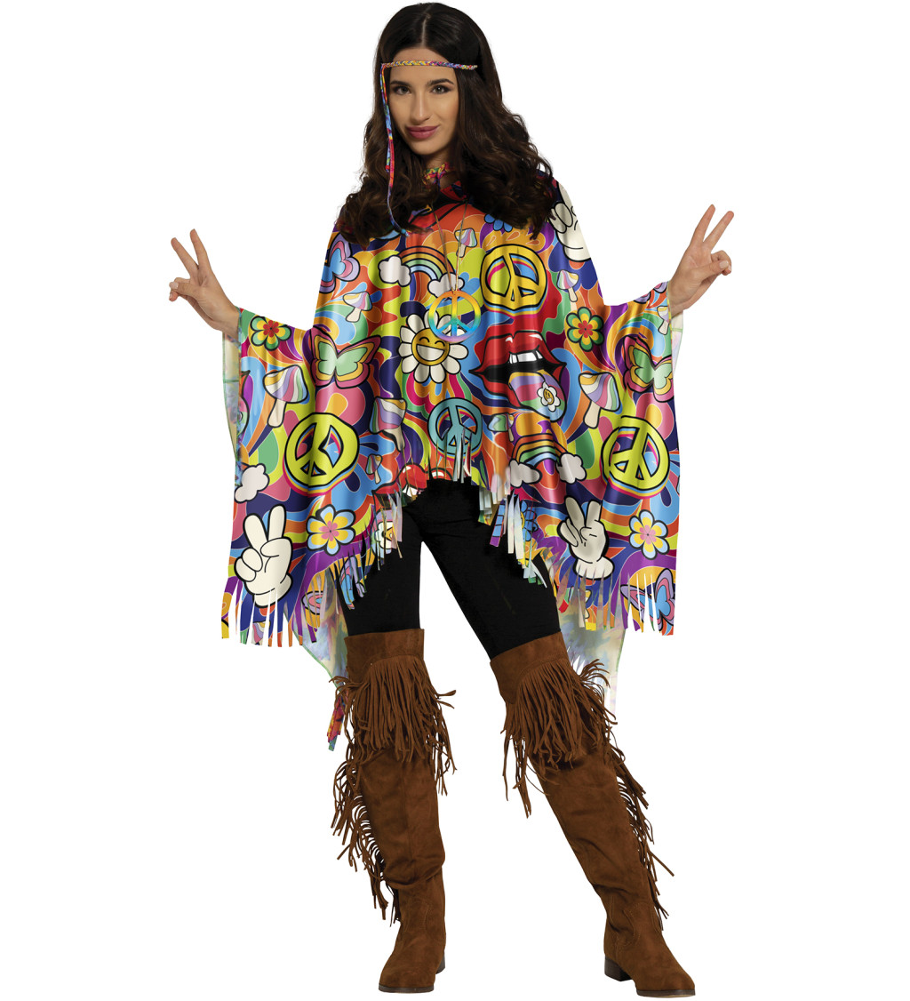 Ikonické Pončo: Vibe 60. a 70. let