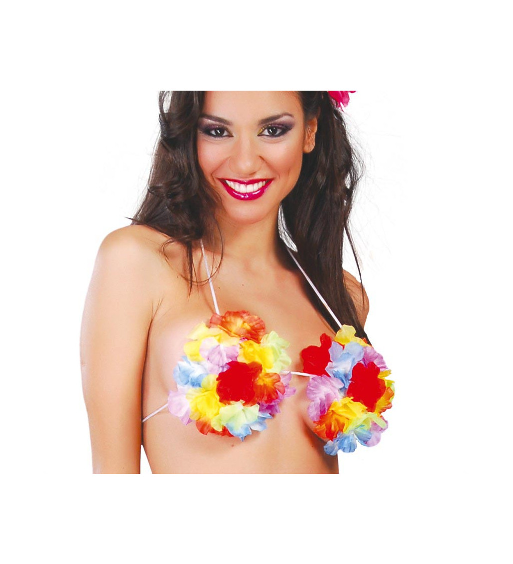 Tropická květinová podprsenka pro ženy