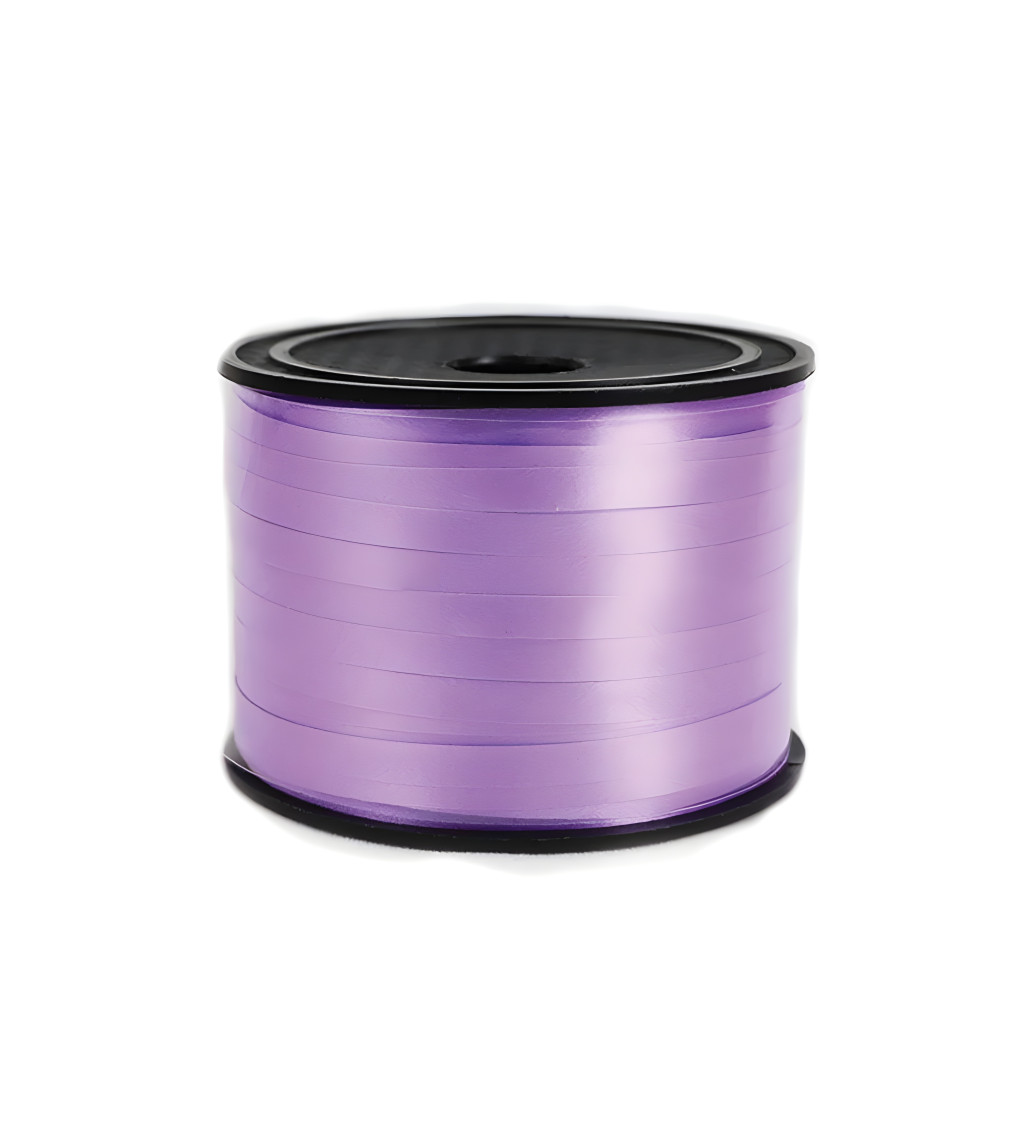 Fialová dekorativní stuha na balónky – malá