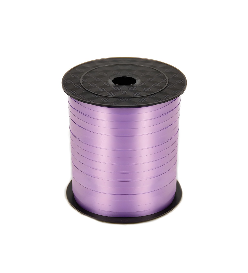 Fialová dekorativní stuha na balónky