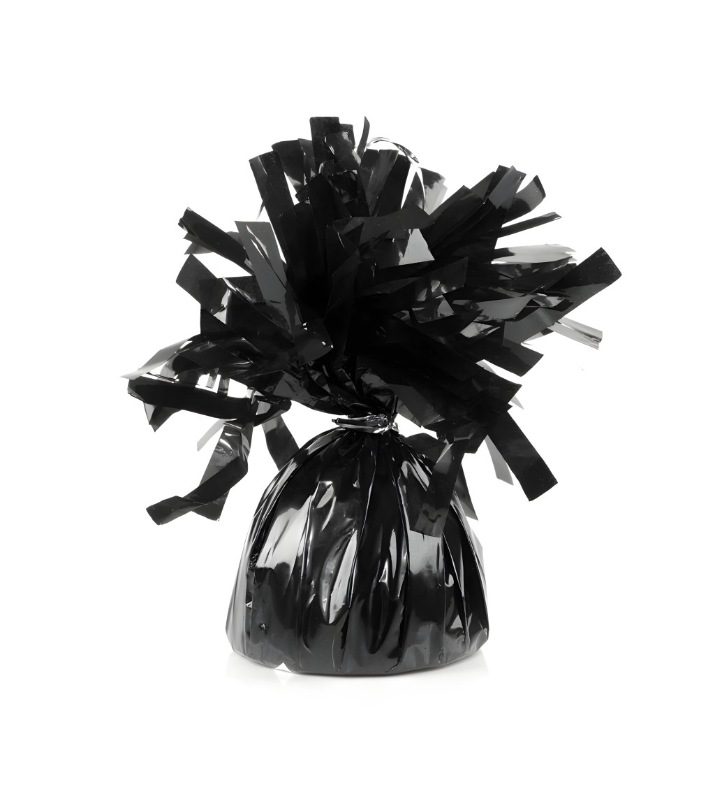 Černé závaží na balónky