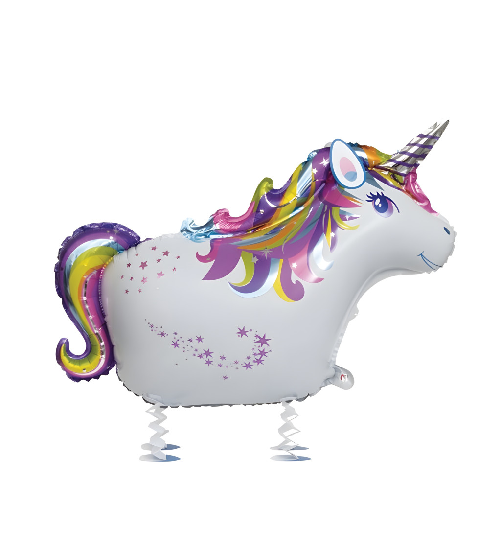 Chodící balónek –Jednorožec